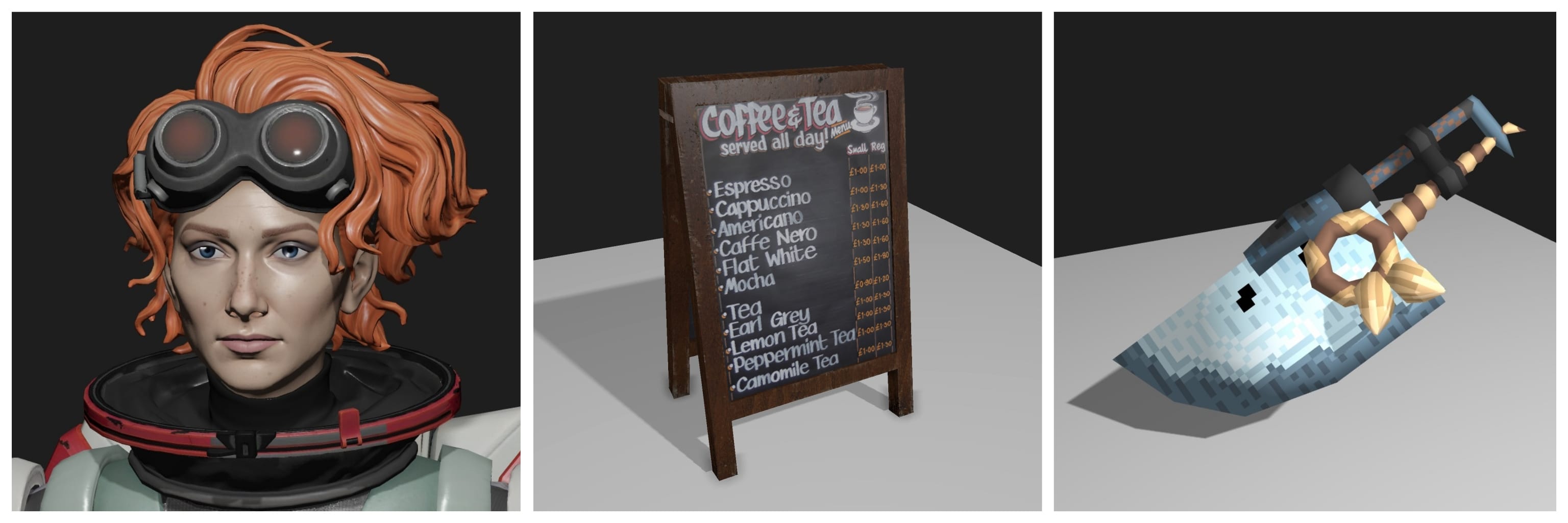 Render Apex Legend Horizon, Cafe Menu Chalkboard, Gossblade Greatsword (MHR)